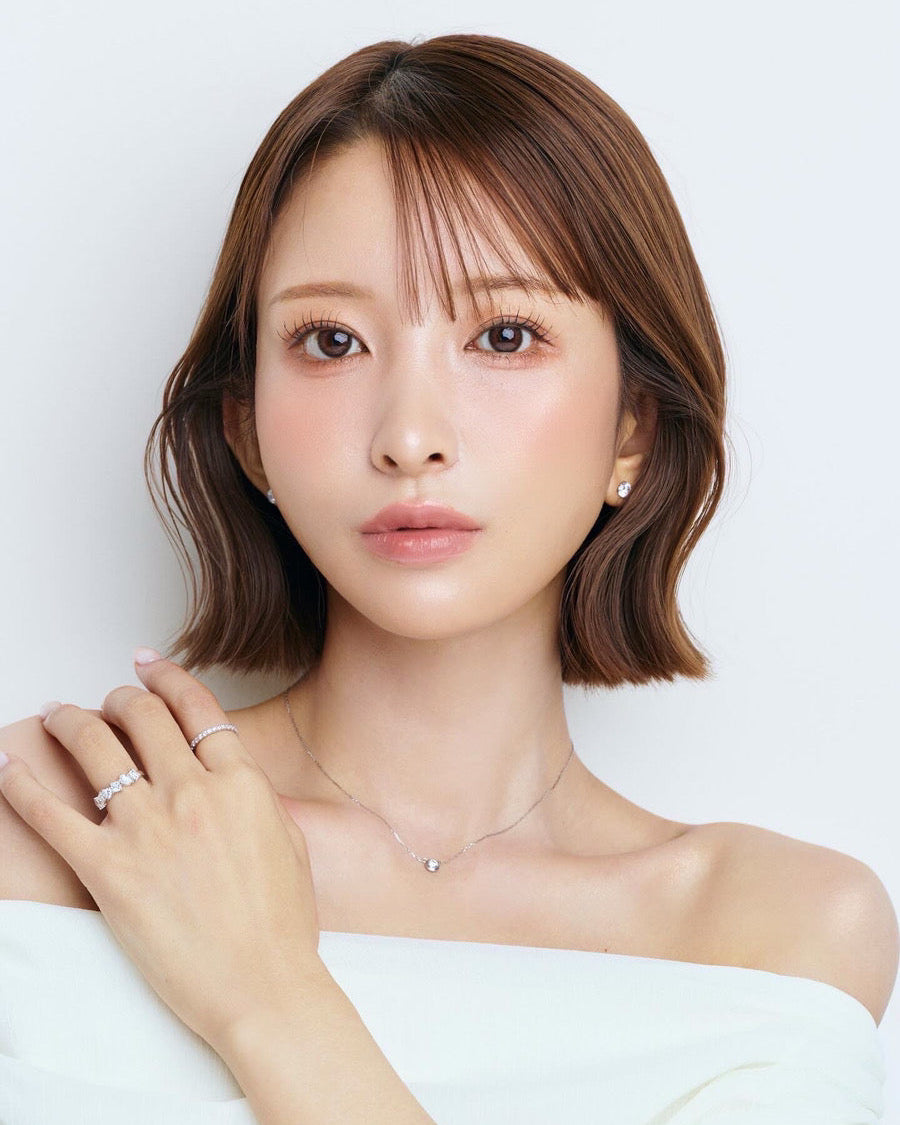 一粒ネックレス 0.18ct