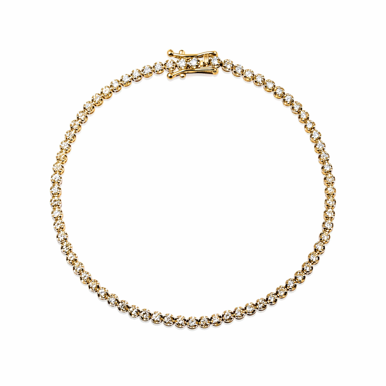 テニスブレスレット1.0ct