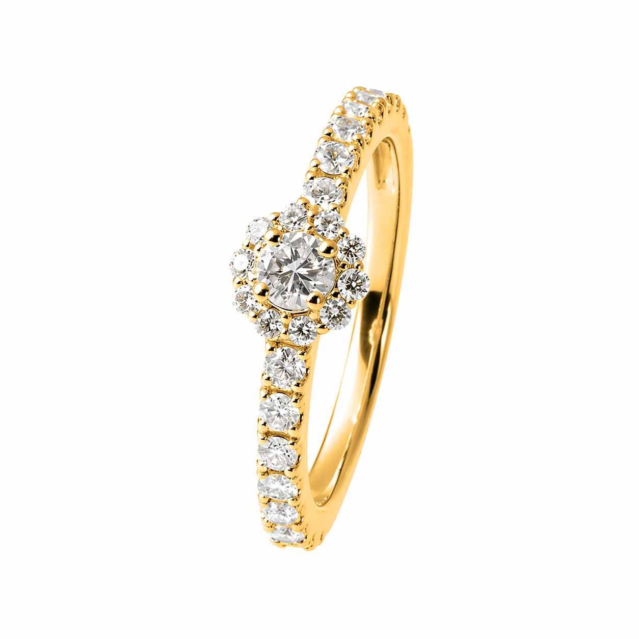 ラウンドリング 0.12ct